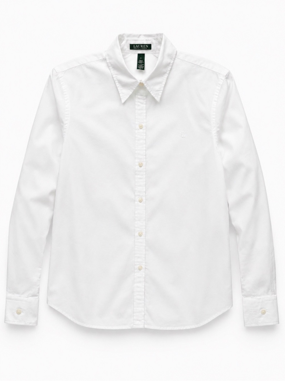 Ralph Lauren Women’s White Button-Down Shirt